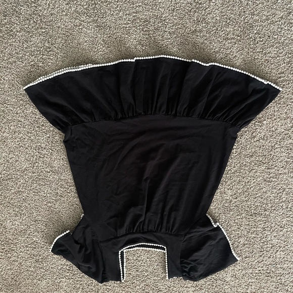 Kate Spade women’s Black Dress with White Embroidery - Picture 5 of 6